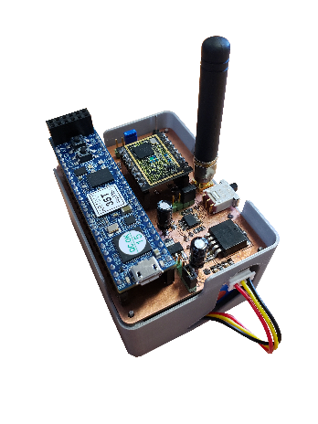 Sensor node FPGA prototype